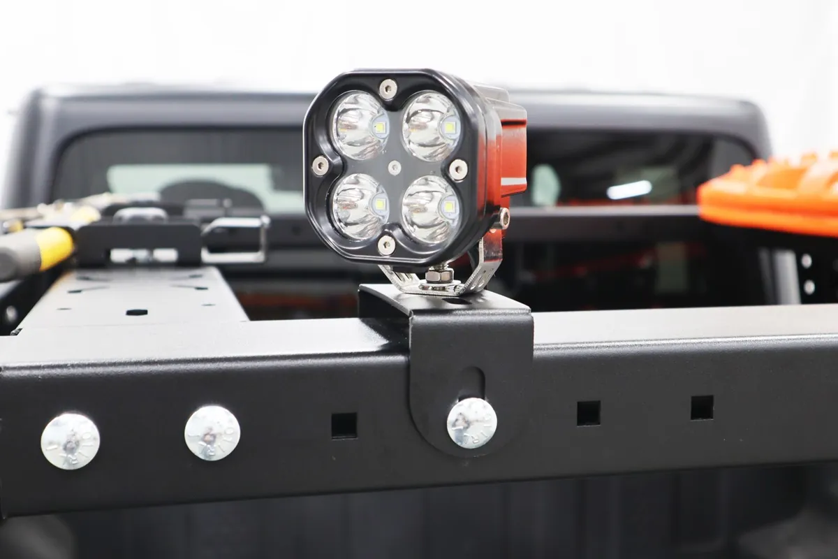 LOD Black Ops Bed Rack Accessory Mount (Black Powder Coated) product image