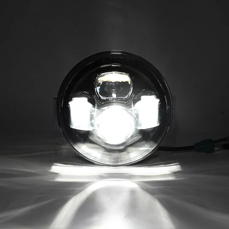 DOT Approved 7 Inch Round LED Headlights for 1997-2018 Jeep Wrangler JK/ TJ / CJ / LJ product image