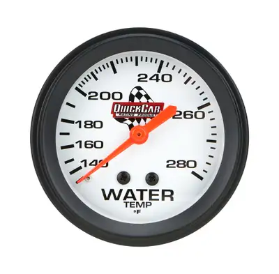 Quickcar Racing Products Water Temp. Gauge 2-5/8in