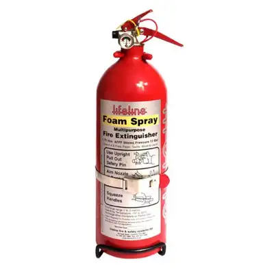 Lifeline Fire Fire Extinguisher AFFF Hand Held 2.4 Liter