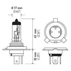 Hella Hella Bulb h4 12v 100/55w