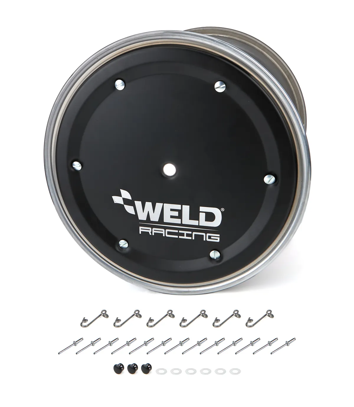 WELD Racing 15x14 Wide 5 XL 5in BS w/Black Cover No-Loc