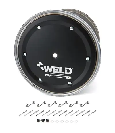WELD Racing 15x14 Wide 5 XL 5in BS w/Black Cover No-Loc