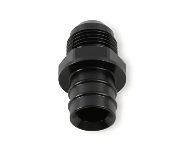 Earl's GM LS PCV Fitting -10 AN Male Black Anodized Finish - Fits Many GM OE Valve Covers w/ 3/4" ID on Grommet product image
