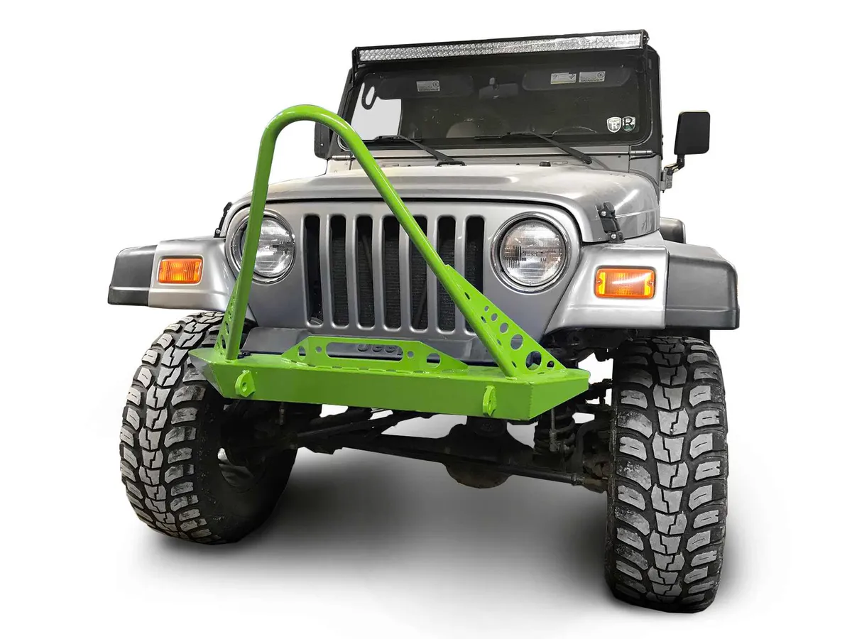 Steinjager Steinjäger Bumpers Wrangler TJ 1997-2006 Stinger Gecko Green