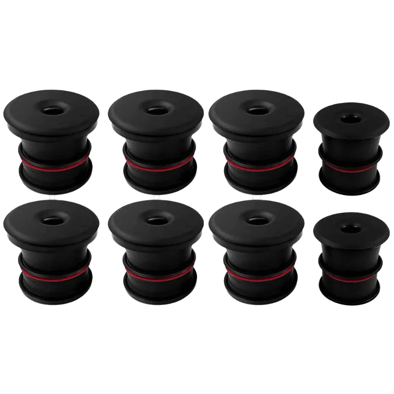 S&B Filters Silicone Body Mount Kit For 99-03 Ford F-250F-350F-450F-550 5.4L 6.8L 7.3L Crew Cab 8 Pc SB