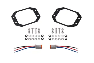 Diode Dynamics Diode Dynamics - SS3 Backlit Flush Mounting Kit (pair)