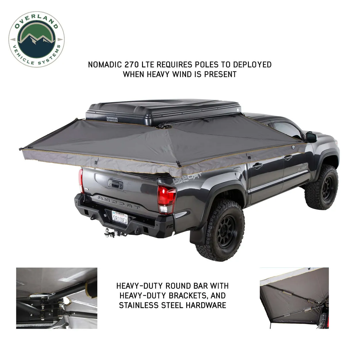 Nomadic 270 LTE Passenger Side 270 Degree Awning Overland Vehicle Systems product image