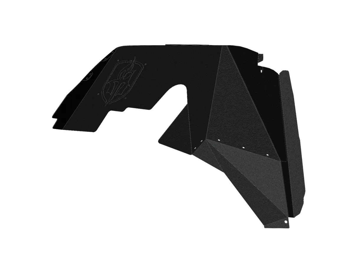1824 Wrangler/20c Gladiator Stealth Front Fender Liners Texture Black product image