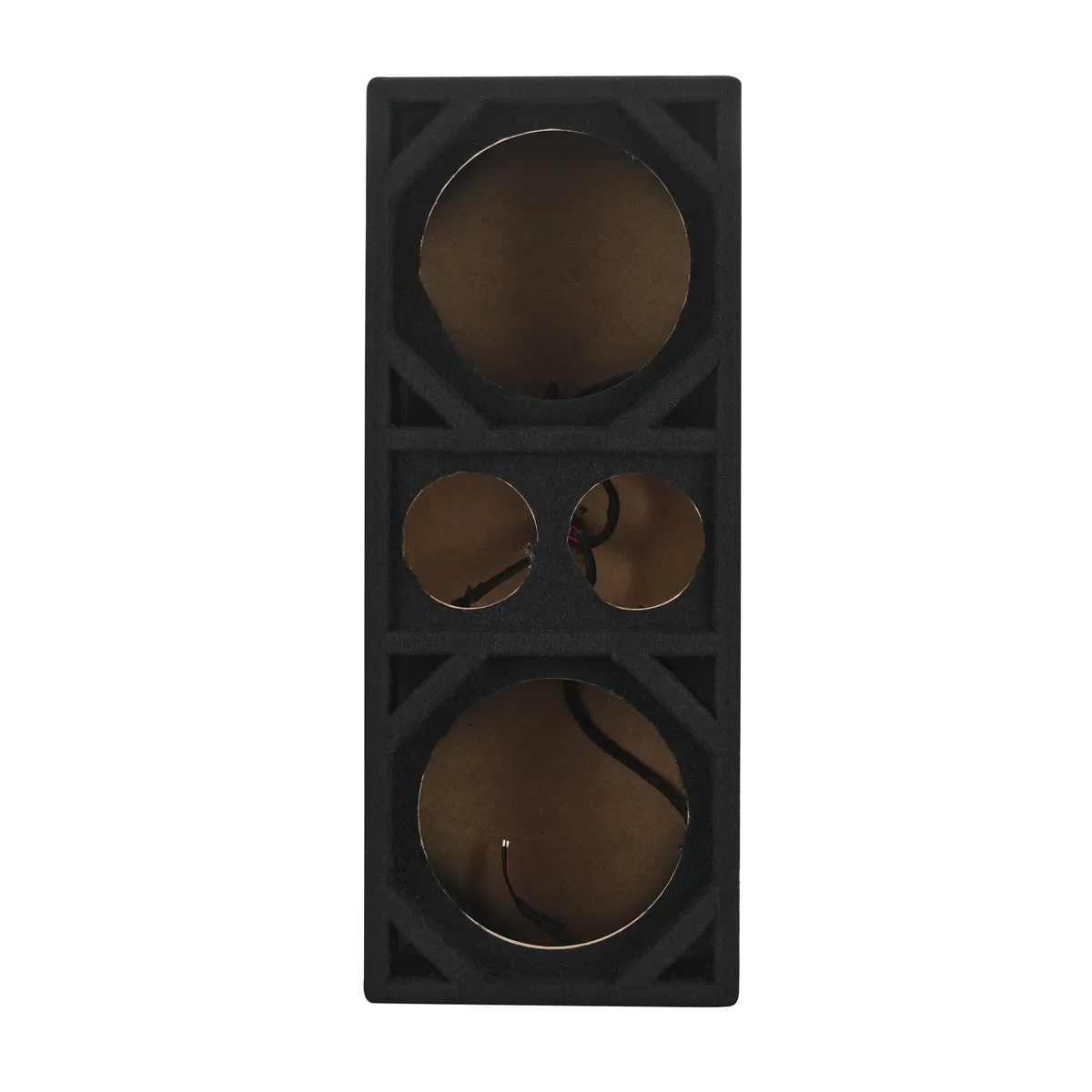 2 x 8” Mids & 2 x 3 .6” Tweeters | Ported | Speakon Cable & Terminal Included | 1/2” MDF | Black Carpet product image