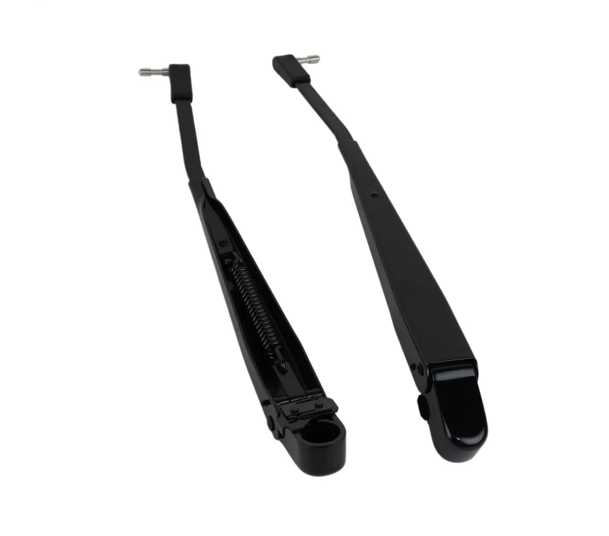 8795 Wrangler Windshield Wiper Arms Pin Style Stainless Steel 2 Stage Gloss Powder Coat product image