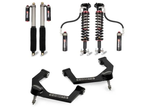 Cognito Motorsports Truck Cognito 2.5-Inch Elite Leveling Kit with Elka 2.5 Reservoir shocks for 2021-2023 Ford F-150 4WD