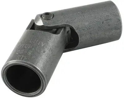 Borgeson Borgeson - Steering U-Joint - P/N: 516464 - Steel pin & block style universal joint. 1 in. Outside diameter. Fits 3/4 in. Smooth bore X 3/4 in. Smooth bore.