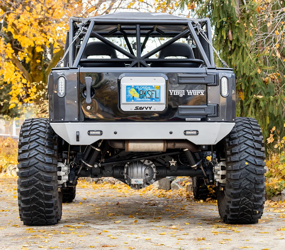 07c Wrangler Krawler Lite High Clearance Rear Bumper Raw product image