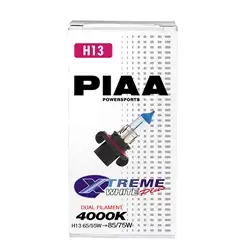 PIAA H13/9008 Xtreme White Plus Fog Light Replacement Bulb; Halogen; Single;
