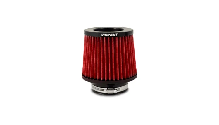 The Classic Performance Air Filter; 3 in. Inlet ID; 5 in. Filter Cap OD; 6 in. Filter Base OD; 6.5 in. Height; product image