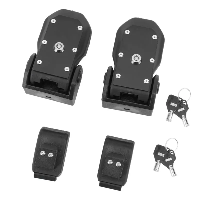 ABS Hood Latch Kit Anti-Theft for Jeep Wrangler JK JL and Gladiator JT product image