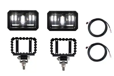 JW Speaker Corporation J.W. Speaker 24V LED ECE Fog Light Kit w/ Mount & Harness