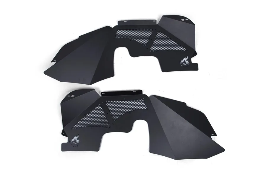 CrawlTek Revolution Crawltek Front Inner Fender - Black - JK