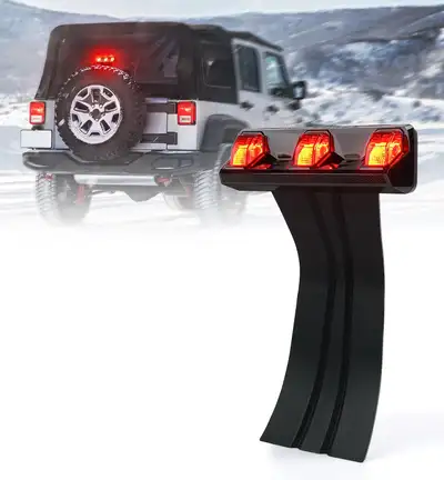 LED Factory Mart LED Third Brake Light for Jeep Wrangler JK