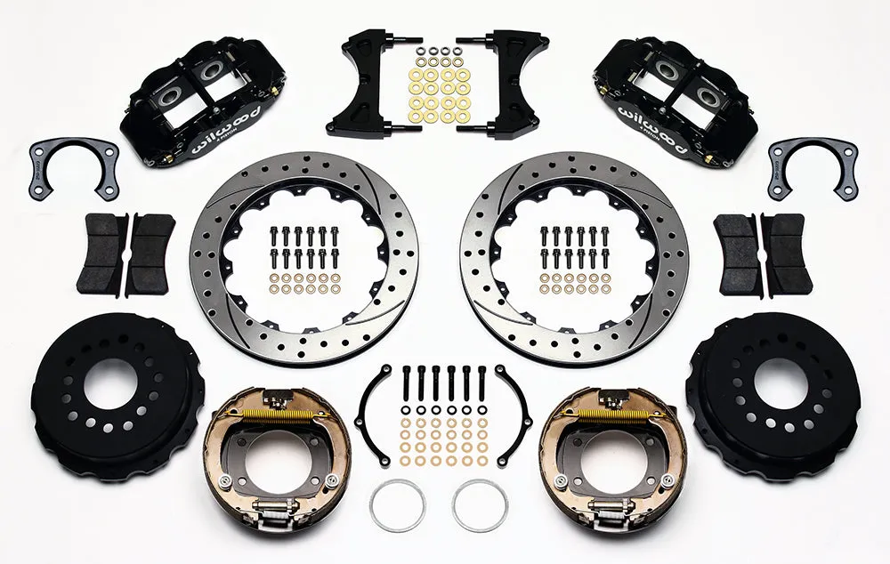 Wilwood FNSL4R Rear P-Brk Kit 12.88in Drilled Big Ford 2.50in Off Stag Mount product image