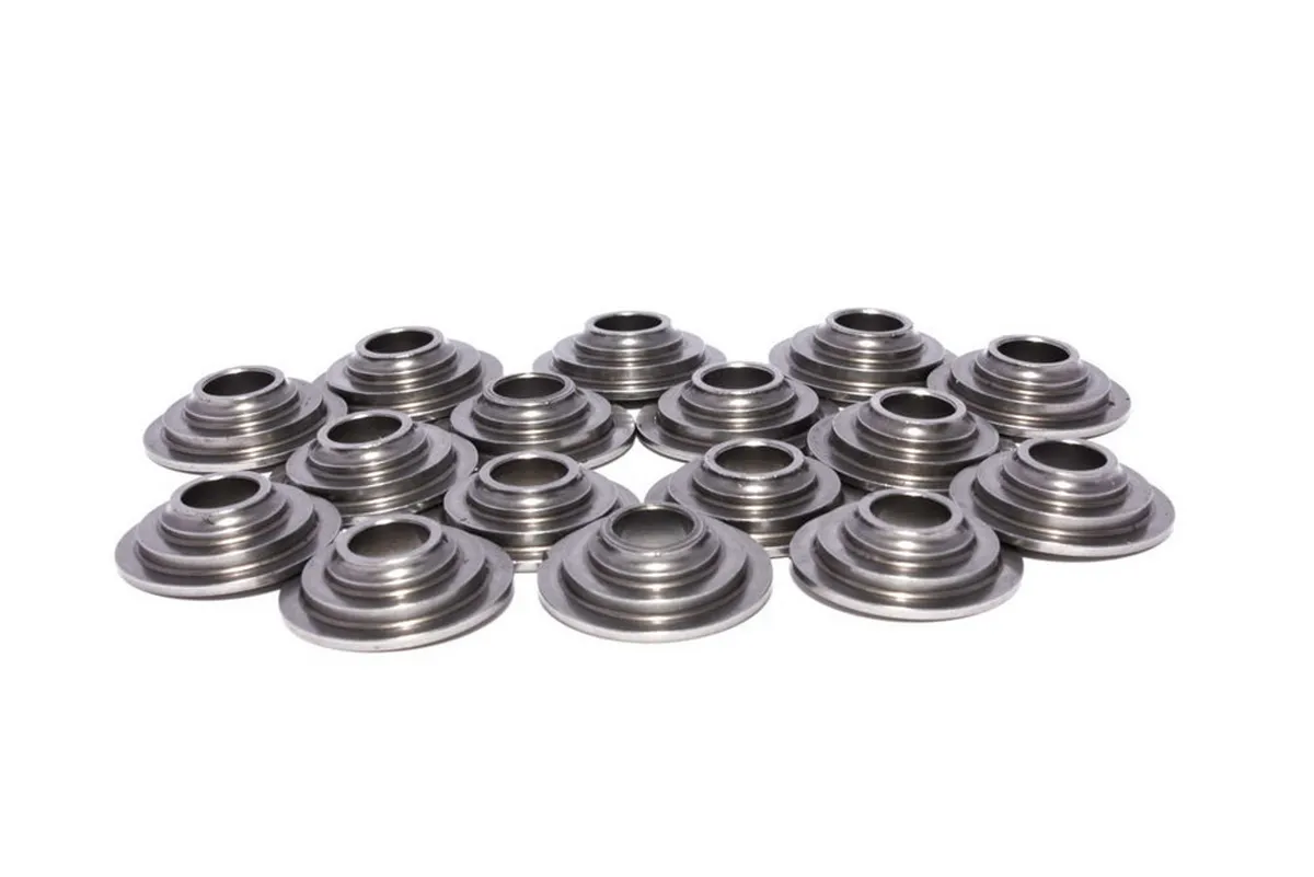 COMP Cams 7 Tool Steel Retainer Set of 16, 11/32 Valve w/ 26926 Springs in Non-LS Engine