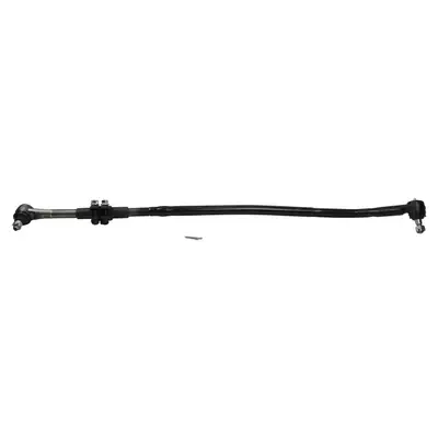 Crown Automotive Jeep Replacement Drag Link Assembly; Steel; Black; Inclu. Tie Rod Ends and Adjuster w/ Hardware;