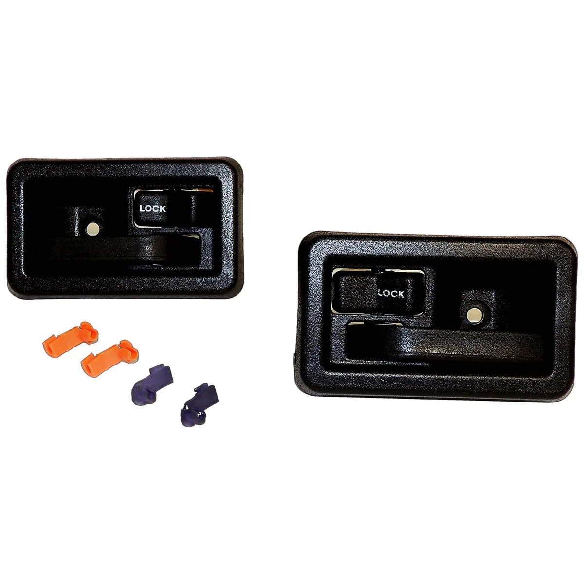 Interior Door Handle Kit For 19822006 Jeep Cjs YJ TJ w/ Full or Half Doors product image