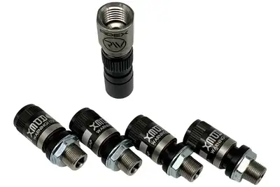 Apex Performance Apex Performance R.I.V. Standard Length Rapid Inflate Valve - Set of 4