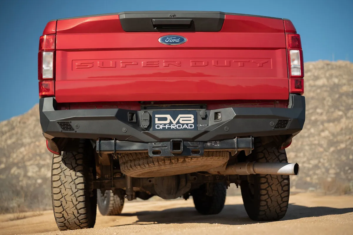 DV8 2017-2025 Ford Super Duty Spec Series Rear Bumper RBFF2-03 product image