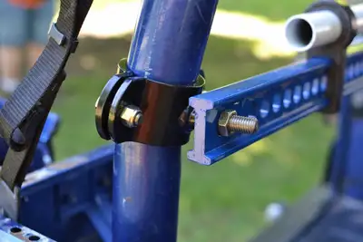 Steinjager Recovery and Towing 1987-1995 High Lift Jack Mount Roll Bar Bare