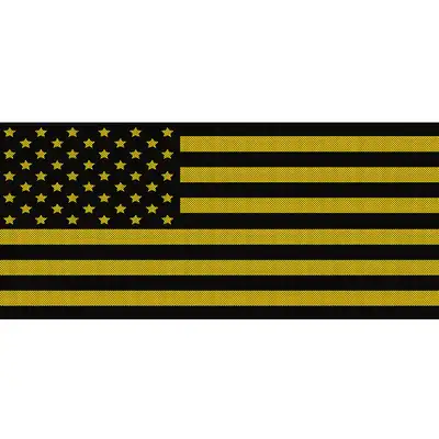Under The Sun Inserts Yellows Collection American Flag Grille Inserts