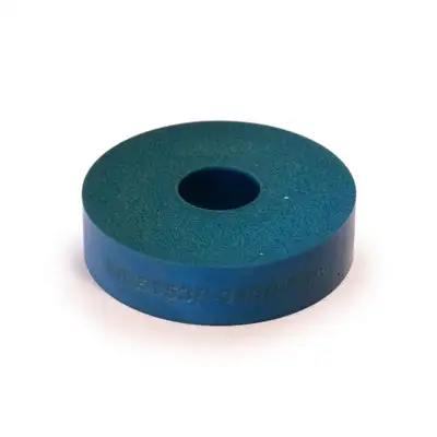 RE Suspension Bump Rubber .500in Thick 2in OD x .50in ID Blue