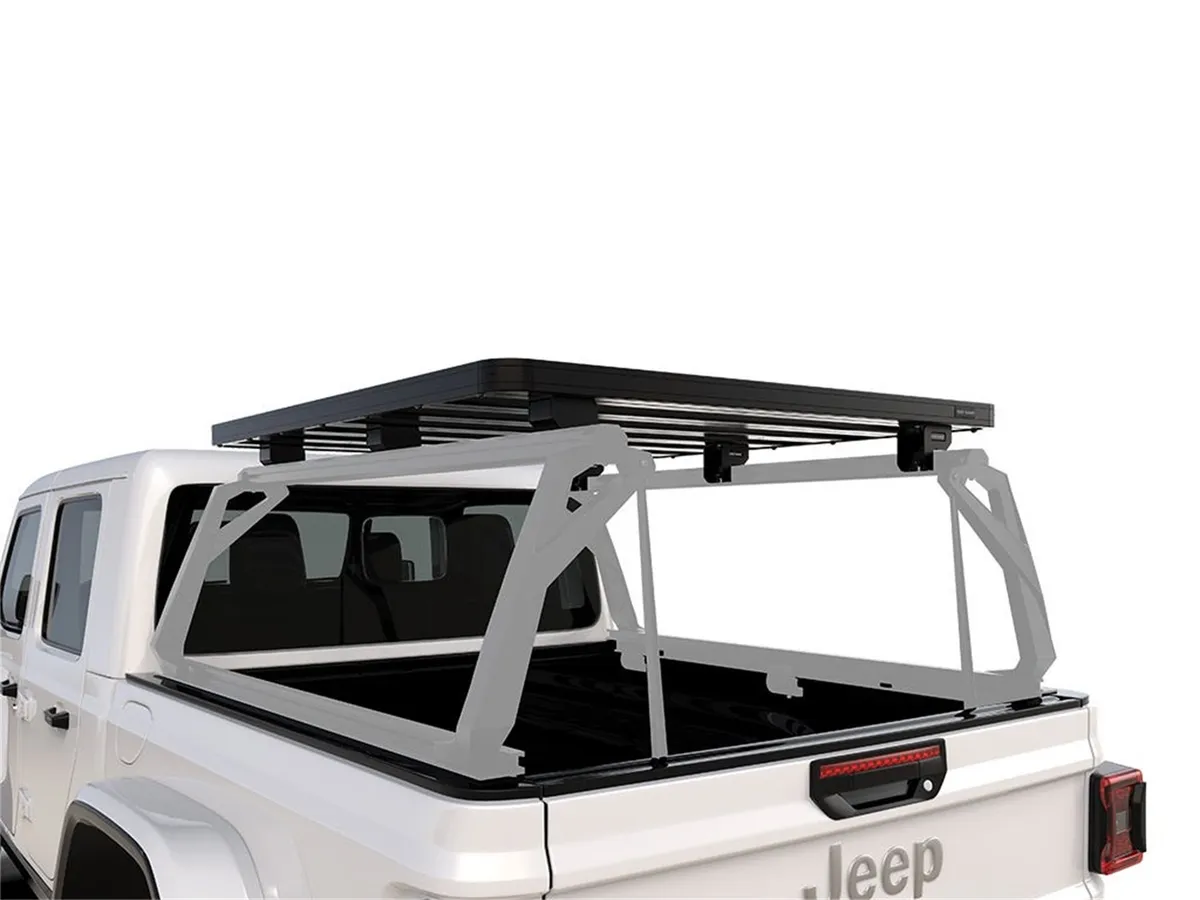 Slimline II Bed Rack Kit; Incl. 3 Foot/Leitner Cargo System; 1255mm x 1358 SLII Tray; product image