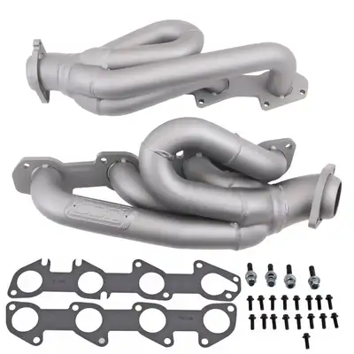 BBK Performance Dodge Ram 1500 Truck 5.7 Hemi 1-3/4 Shorty Exhaust Headers Titanium Ceramic 03-08