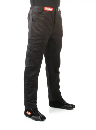 Racequip Multi Layer Racing Driver Fire Suit Pants; Sfi 3.2a/ 5 ; Black Small