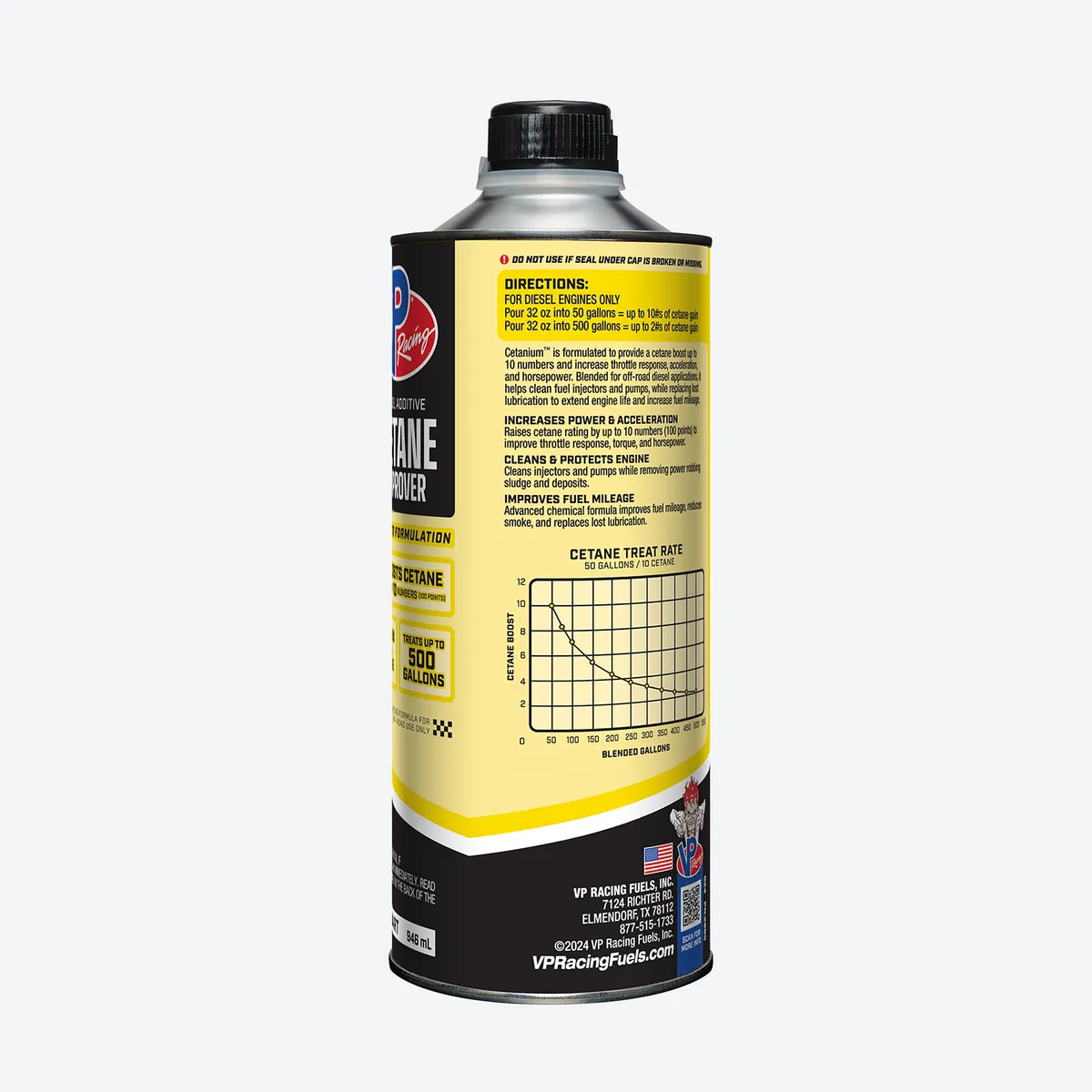 VP Racing Fuels 2865 Cetanium Madditive Qt Bottle product image