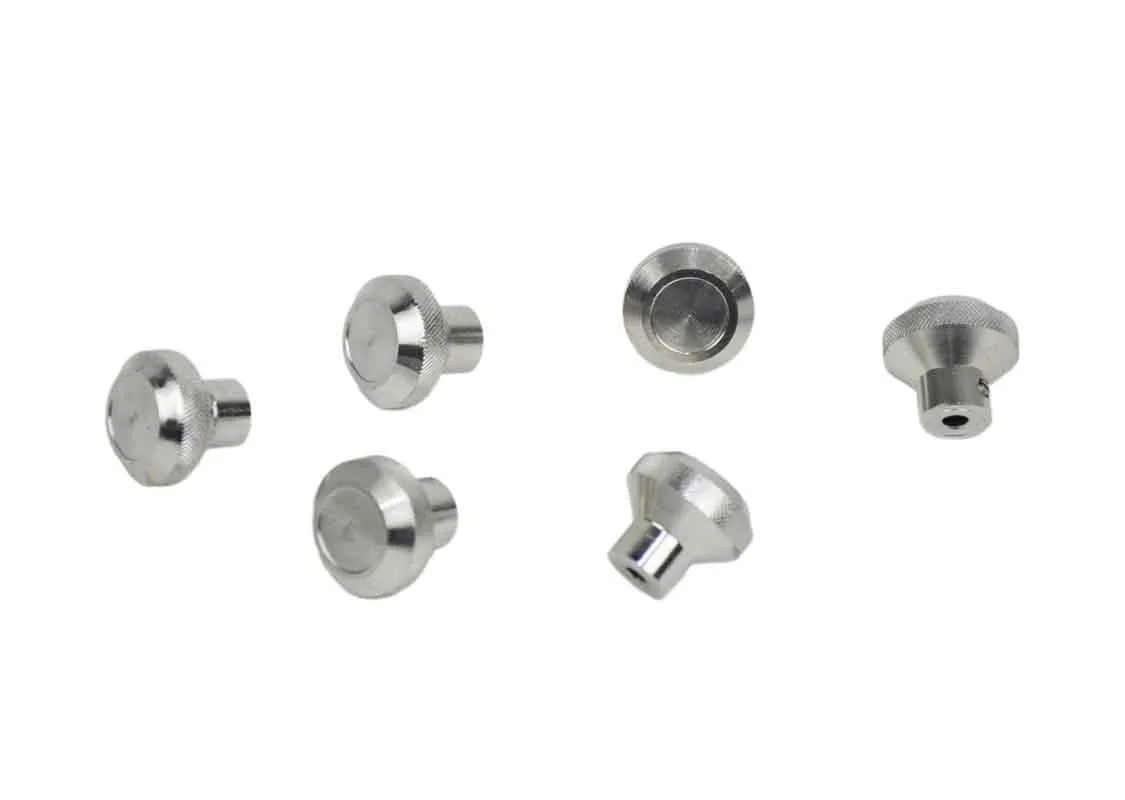 Jeep CJ Interior Knob Set 6 Pieces 76-86 CJ Polished Silver Kentrol product image