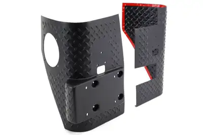 Rugged Ridge Rugged Ridge Rear Corner Guards Black - TJ