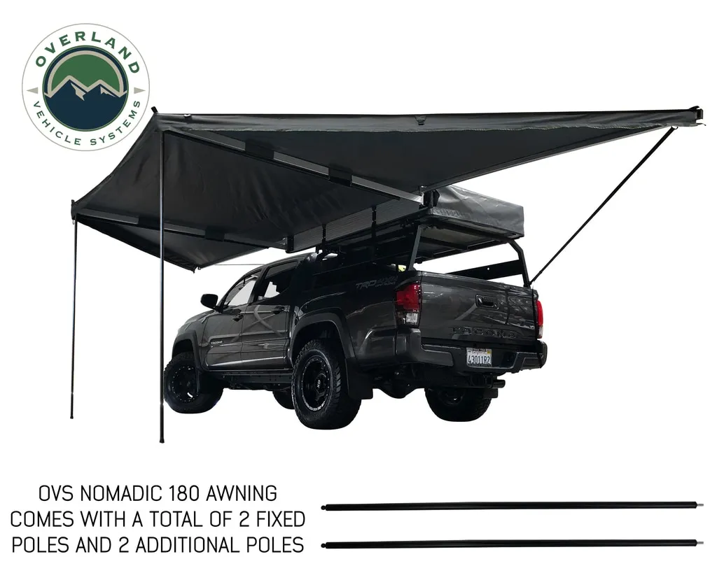 Nomadic Awning 180 With Zip In Wall 180 Awning With Walls Overland Vehicle Systems product image