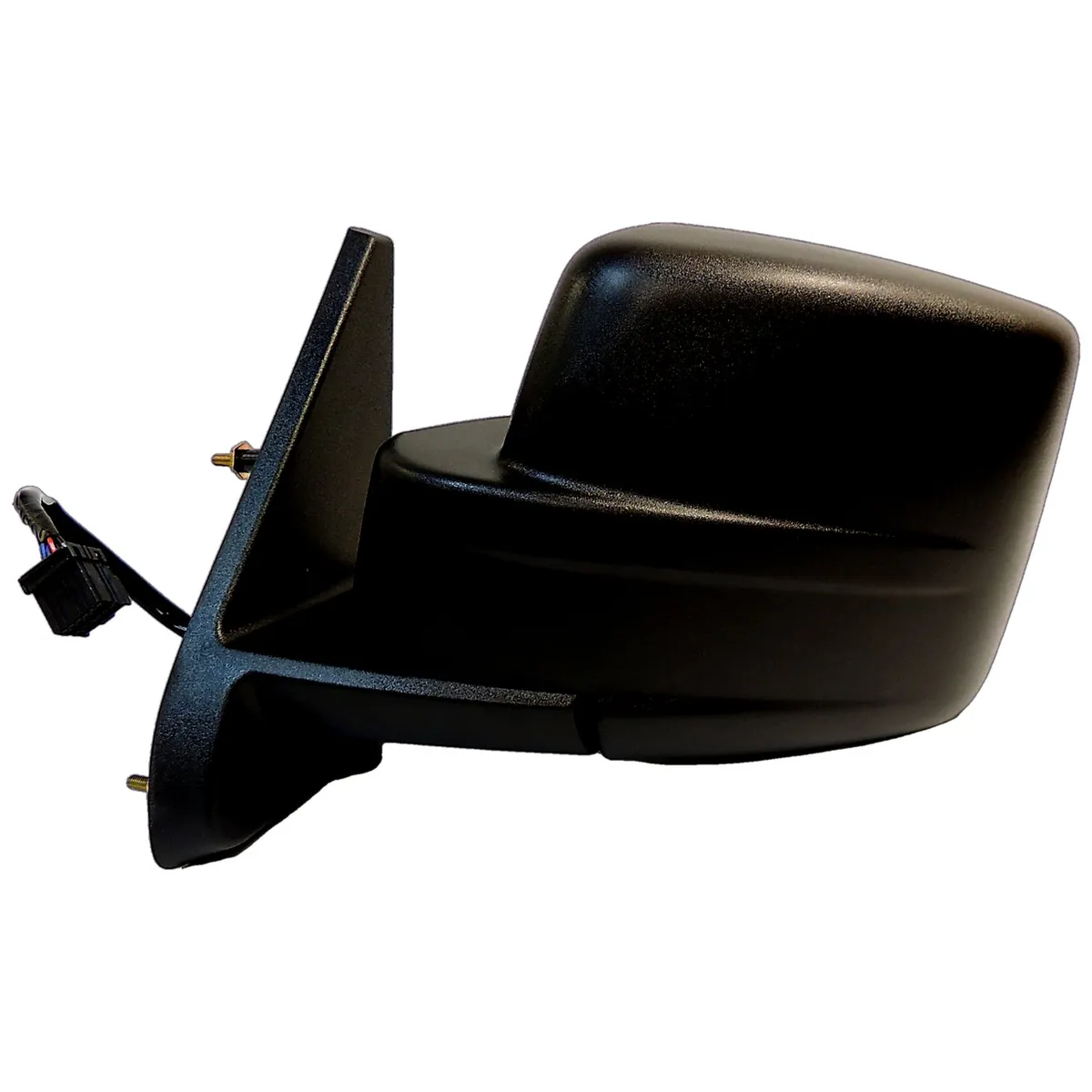 Door Mirror; Left; Power; Heated; Manual Fold-Away; Textured Black Finish; product image