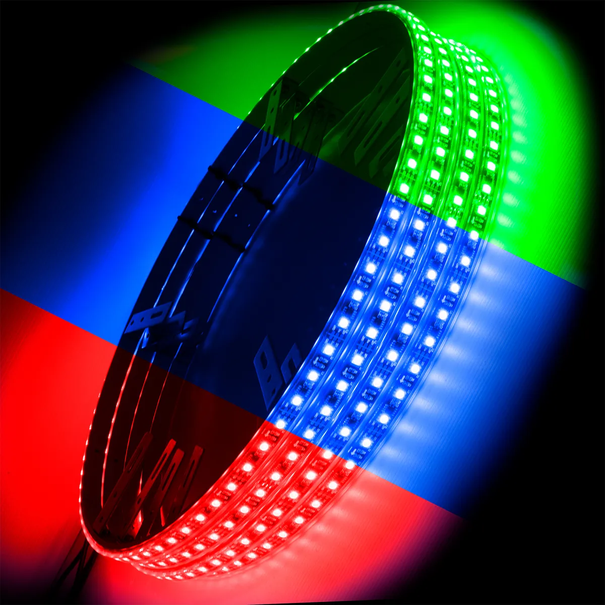 Oracle LED 15in Illuminated Wheel Rings - No Controller product image