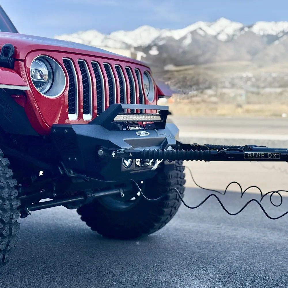 Rock Slide Engineering Flat Tow Brackets for 300 Series Aluminum Front Bumpers - FB-300-FTB product image