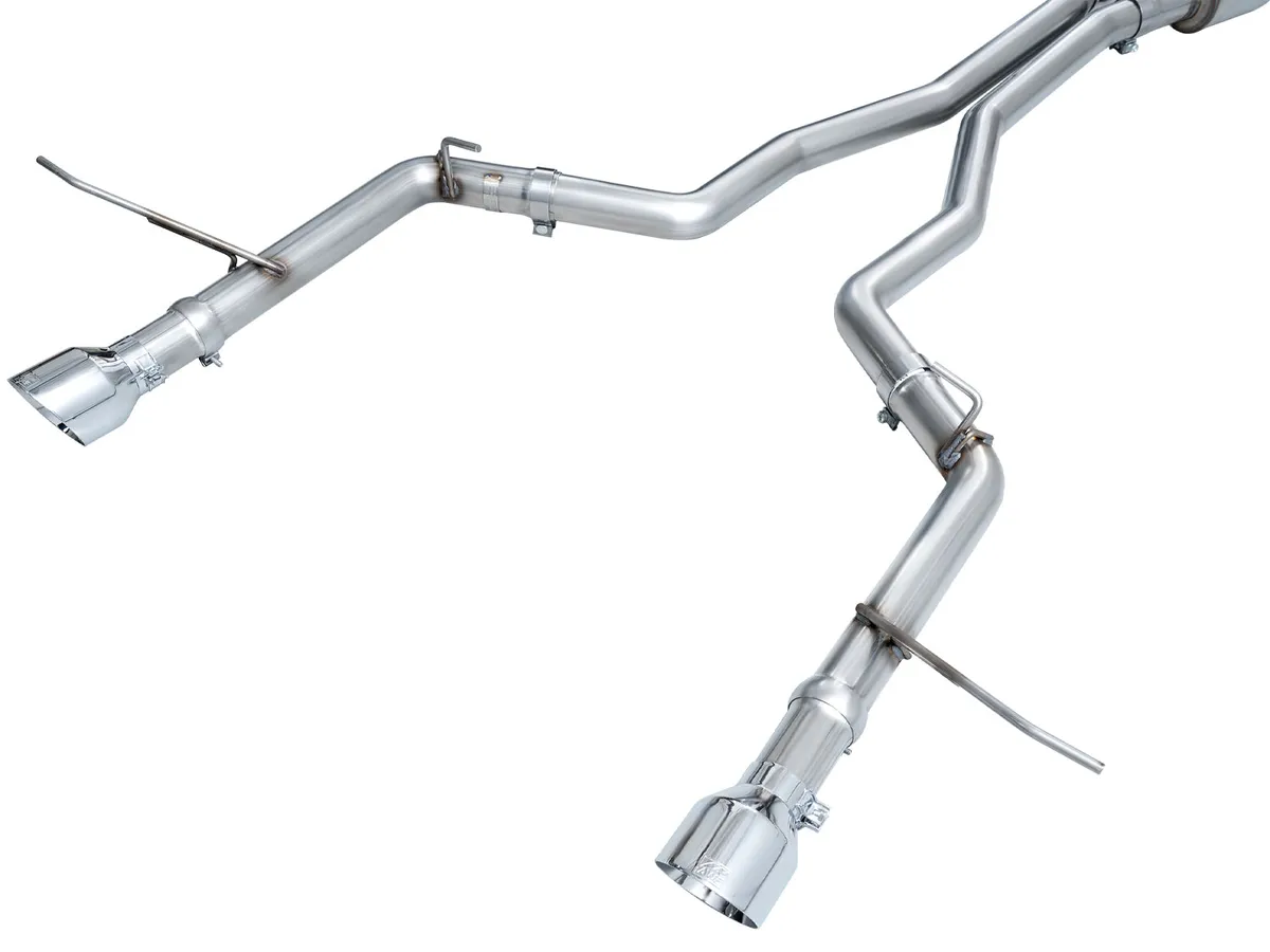 AWE Track Edition Exhaust for Dodge Durango 3.6 / 5.7 - Chrome Silver Tips product image