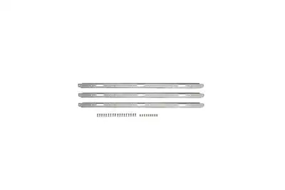 EVO Manufacturing Jeep Gladiator Bed Rack Cross Bars and Install Hardware, BARE