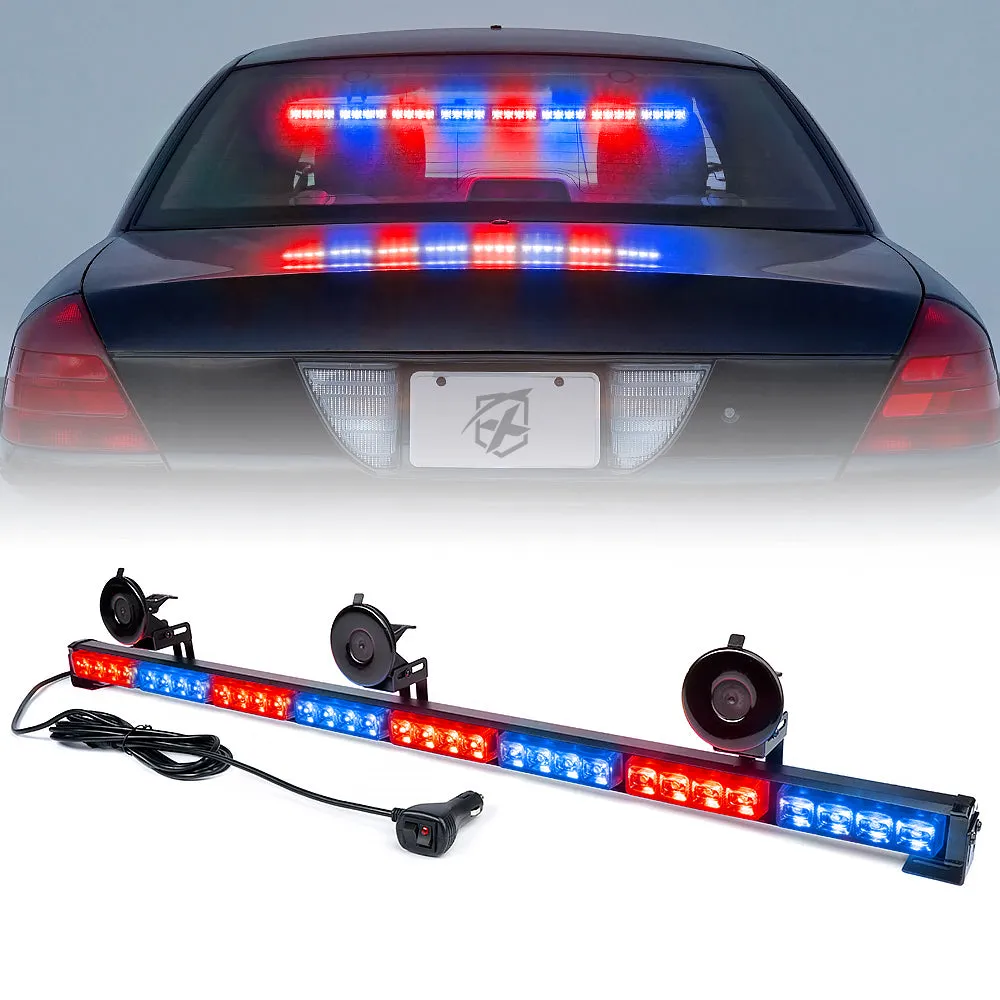 "Xprite 35"" Controller LED 8 Series Traffic Advisor Strobe Light Bar" product image