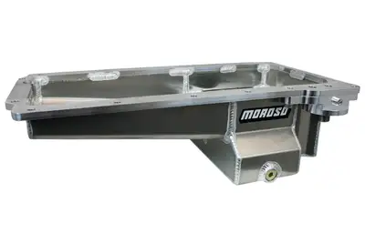 Moroso Oil Pan gm ls Swap Road Race Spinon Oil Filter Adapter