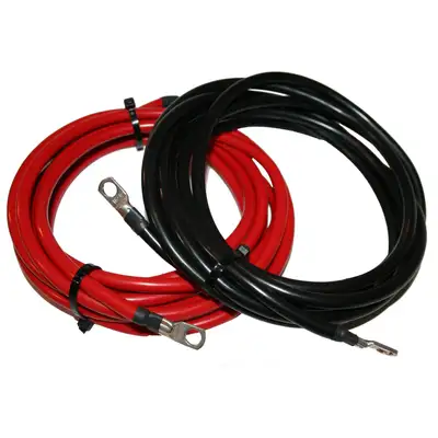 Bulldog Winch Battery Cable Extension 6 Gauge 12 Ft UTV Bulldog Winch