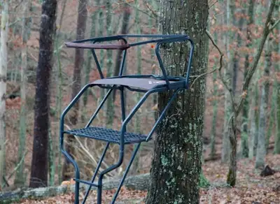 Trophy Treestands Maxgrip Double (Highview) 18ft Twoperson Ladderstand