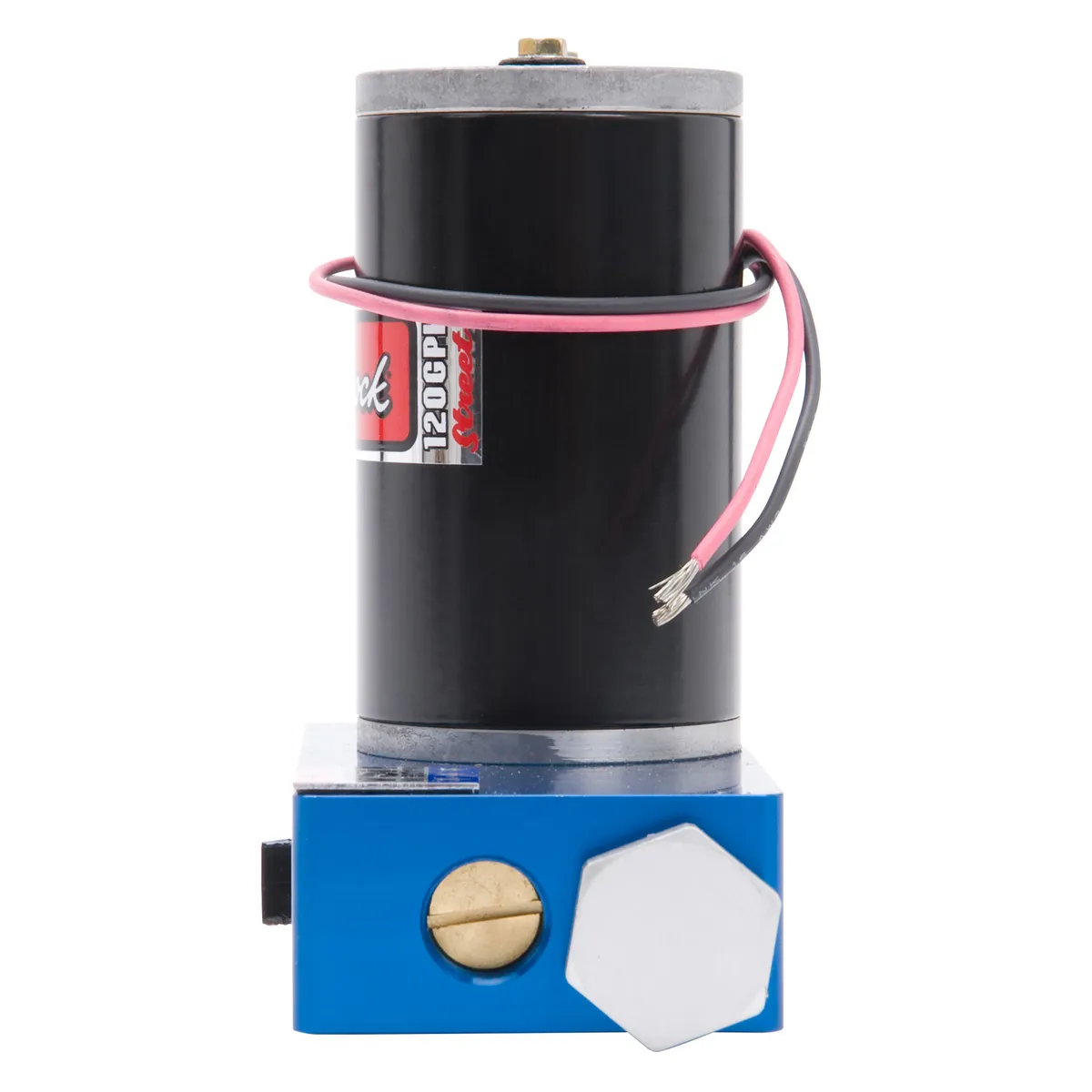 Fuel Pump, Electric, Quiet-Flo, Carbureted, 120gph, 3/8" In, 3/8" Out, 120 Gph, Blue product image